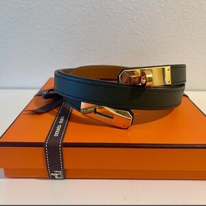 Authentic hermes kelly 18 belt